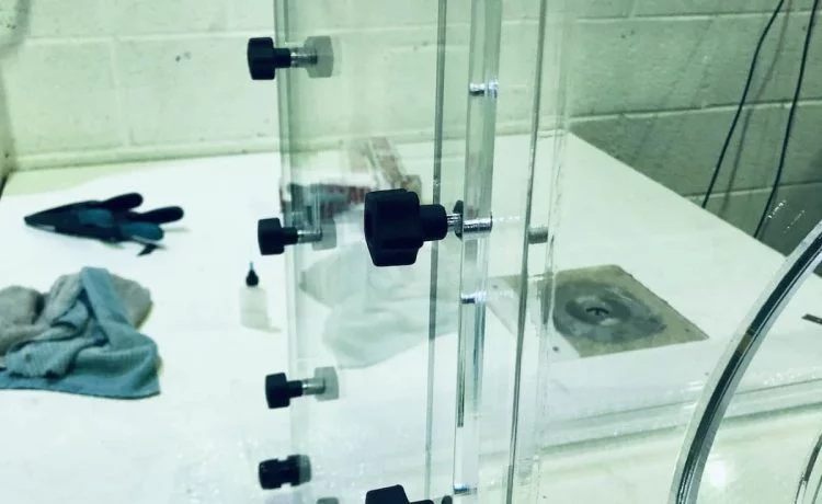 10mm Perspex purge chemical tank 1