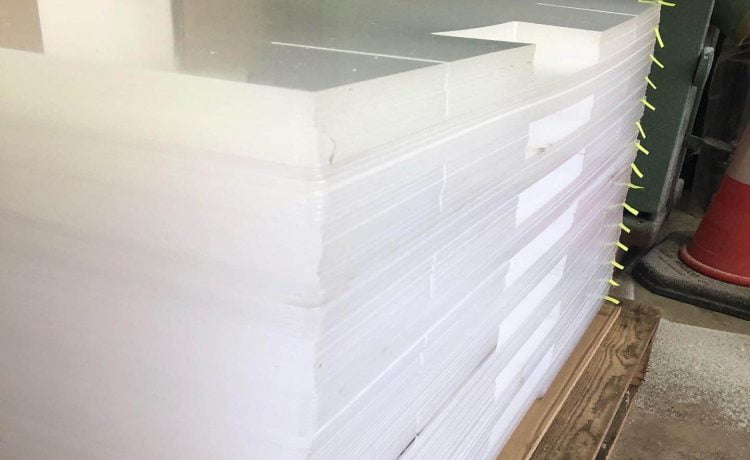 3m Clear acrylic laser panels