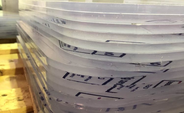 8mm Laser cut acrylic