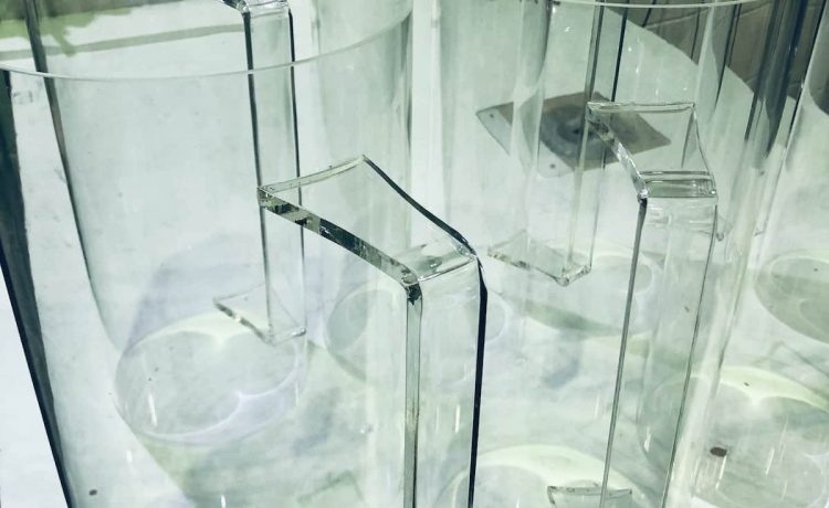 Fabricated Perspex jugs