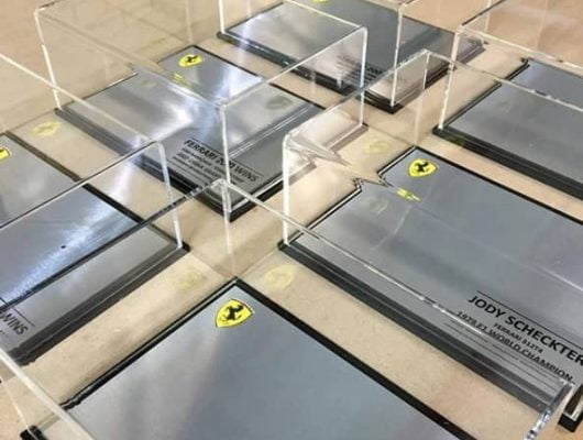 Ferrari acrylic Display Cases