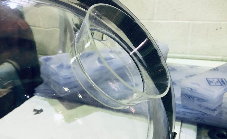 Perspex dome head clamp trap for Im a celebrity challenge bug insert